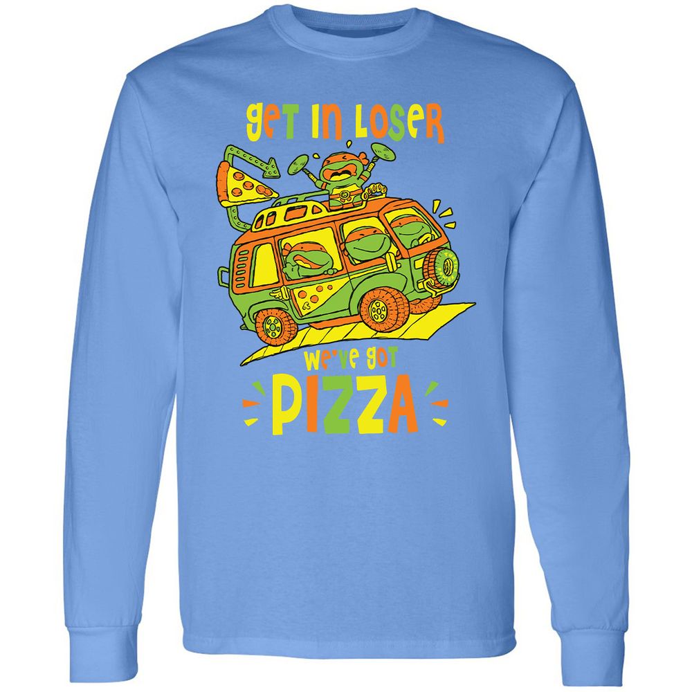 Long Sleeve T-Shirt - LKNCXFZQ - Carolina Blue - 12