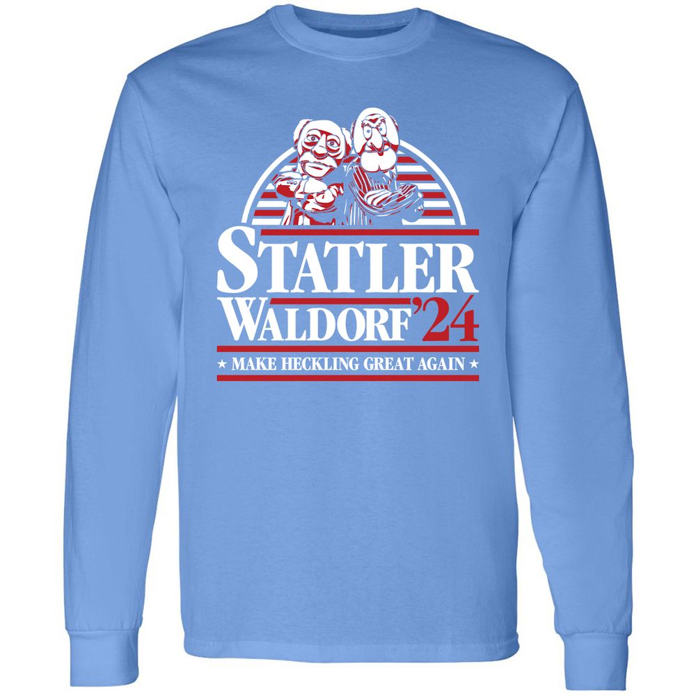 Long Sleeve T-Shirt - LRYQ87UX - Carolina Blue - 12