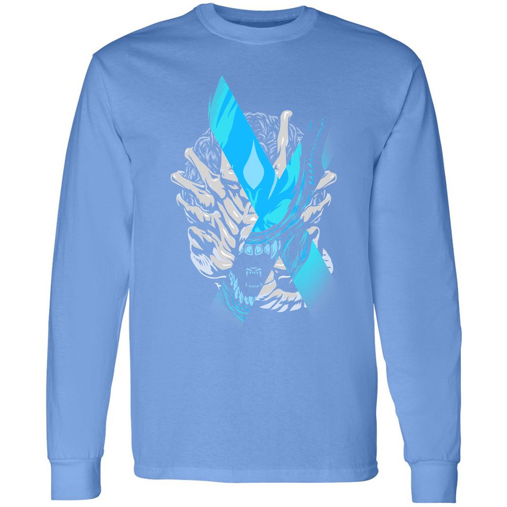 Long Sleeve T-Shirt - RWNE9YWE - Carolina Blue - 12