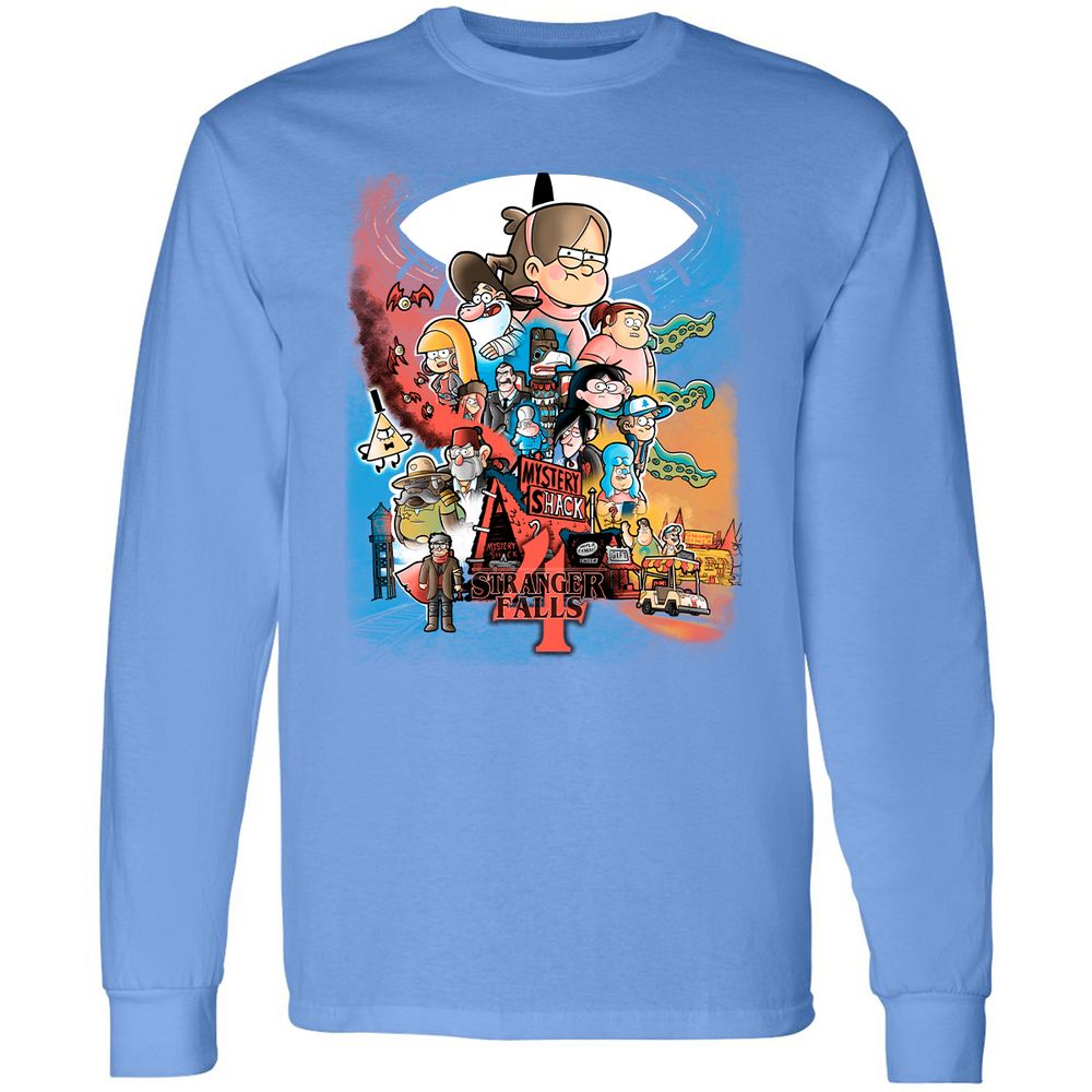 Long Sleeve T-Shirt - 95JZ9VZ4 - Carolina Blue - 12