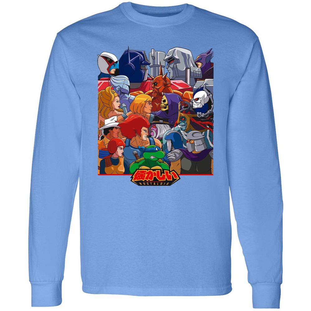 Long Sleeve T-Shirt - EFUW5U3X - Carolina Blue - 12