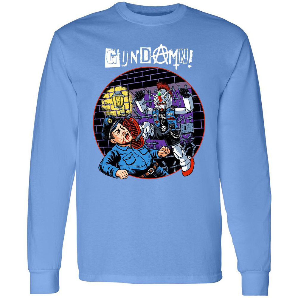 Long Sleeve T-Shirt - GXH5NS96 - Carolina Blue - 12
