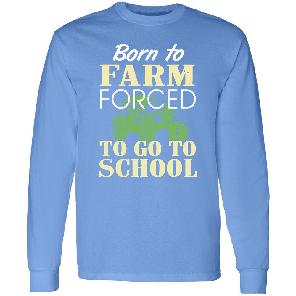 Long Sleeve T-Shirt - LU2KT5LY - Carolina Blue - 12