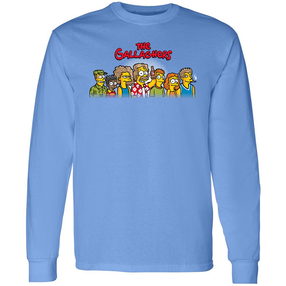 Long Sleeve T-Shirt - VT88K8NZ - Carolina Blue - 12