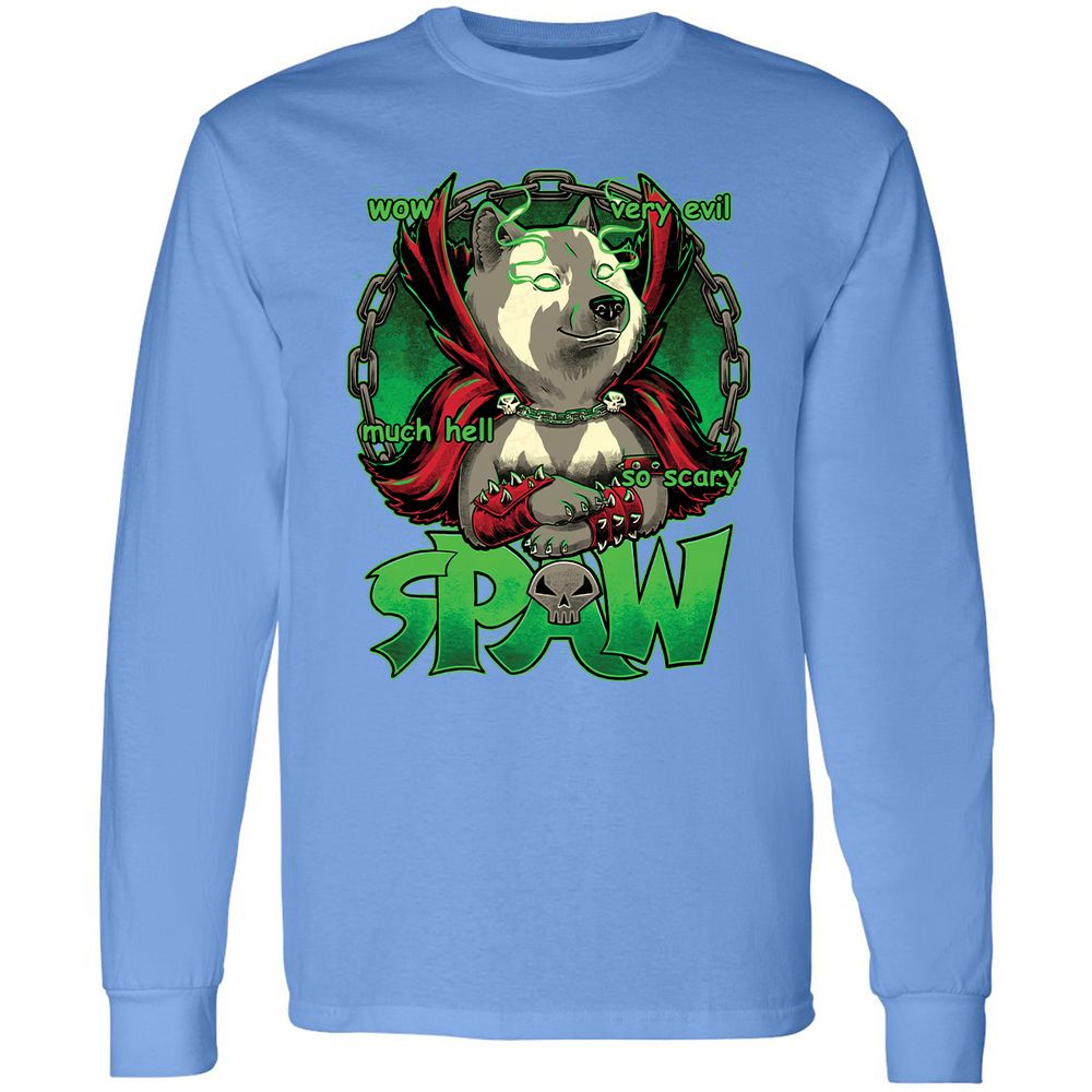Long Sleeve T-Shirt - 9VFXE7JV - Carolina Blue - 12