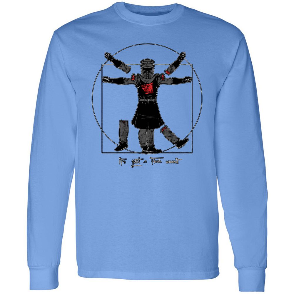 Long Sleeve T-Shirt - V41S2NX8 - Carolina Blue - 12