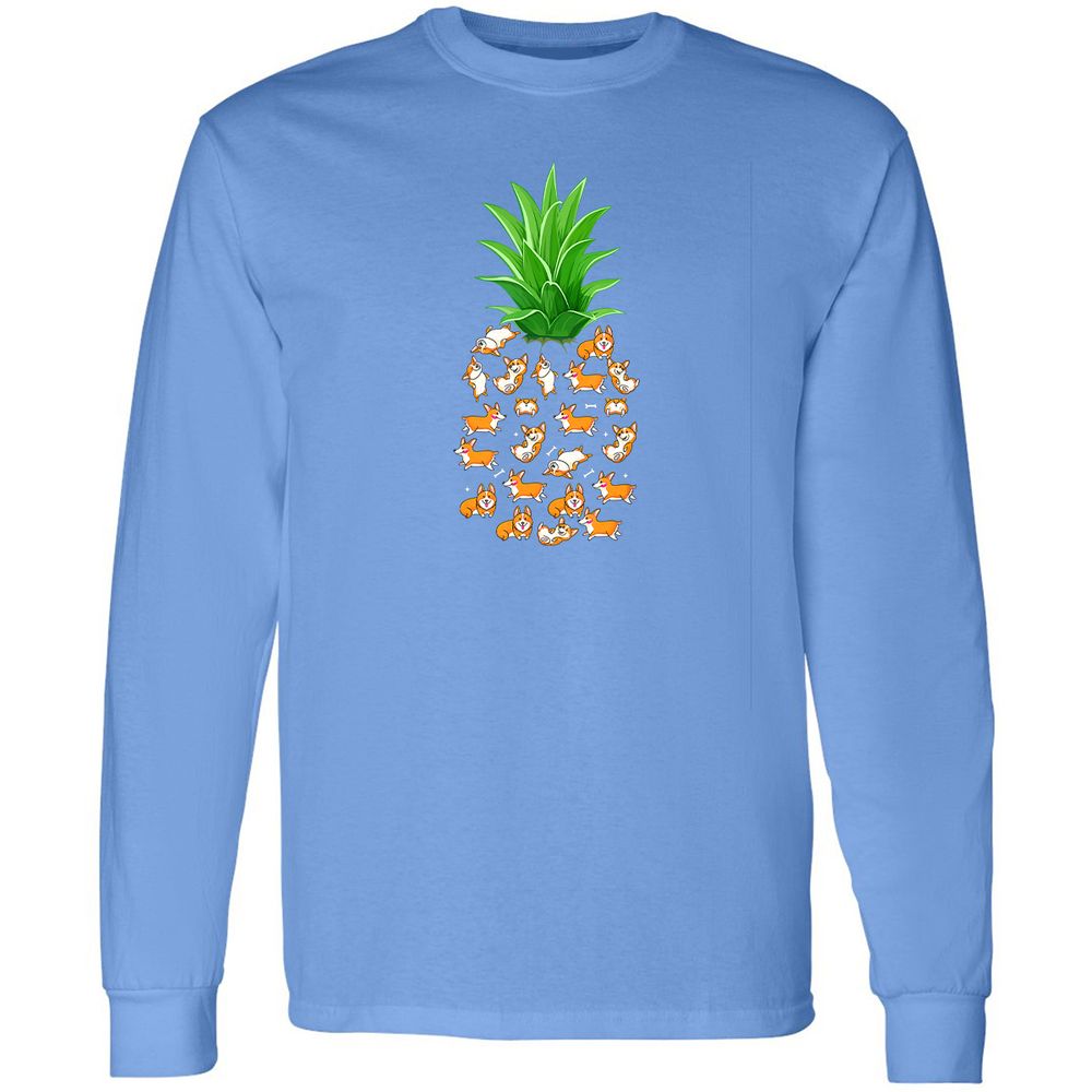 Long Sleeve T-Shirt - MMB32H9D - Carolina Blue - 12