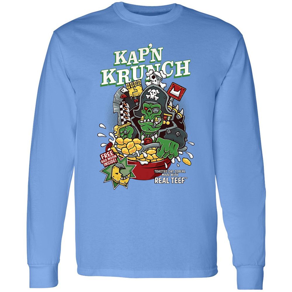 Long Sleeve T-Shirt - 844NGELY - Carolina Blue - 12