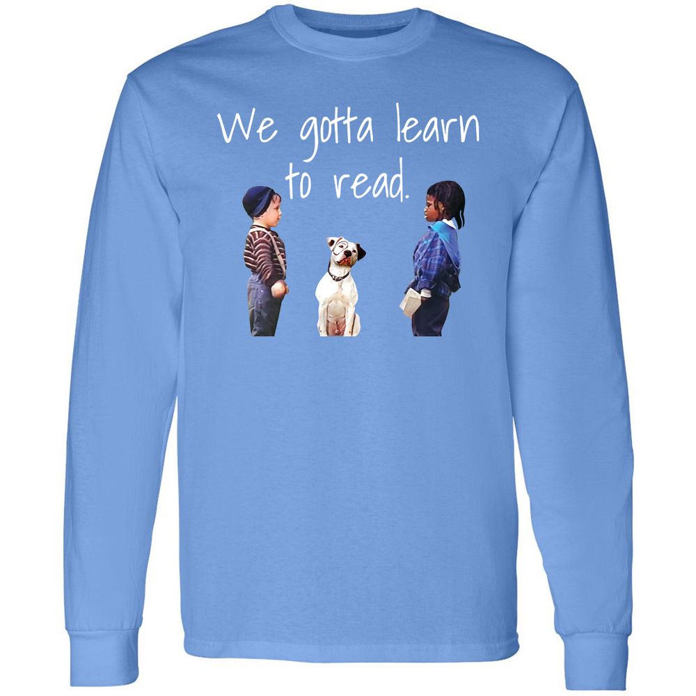 Long Sleeve T-Shirt - RYQDVGTZ - Carolina Blue - 12