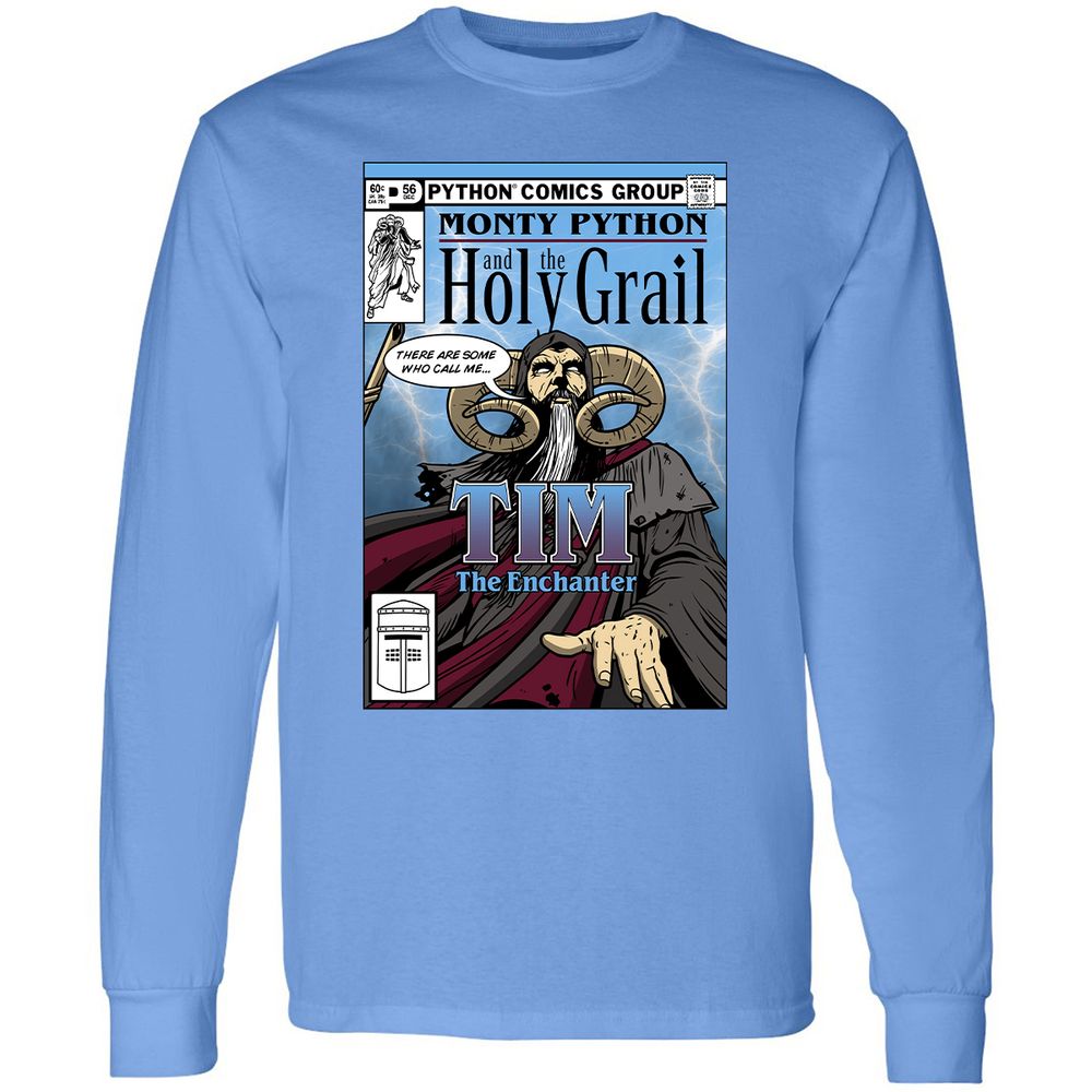 Long Sleeve T-Shirt - S4ZWVMFH - Carolina Blue - 12