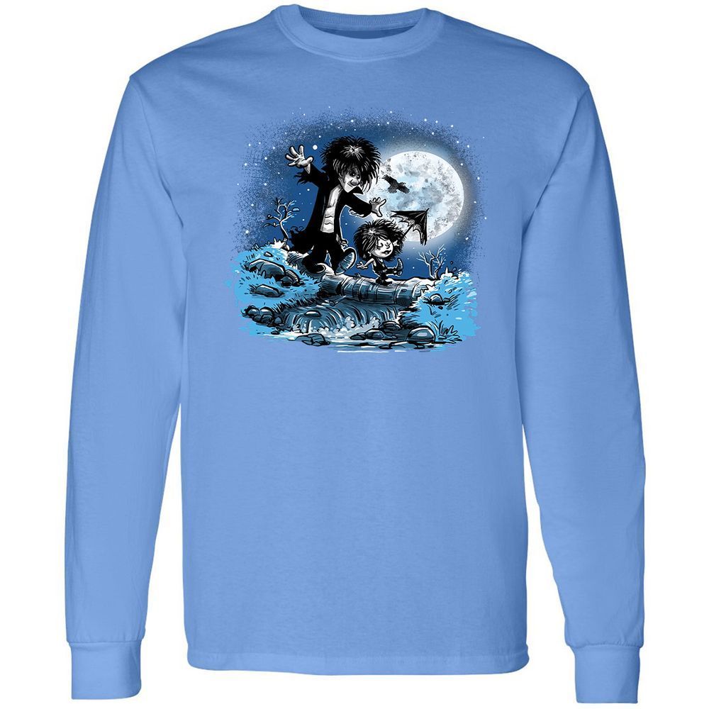 Long Sleeve T-Shirt - BVE3LVB5 - Carolina Blue - 12