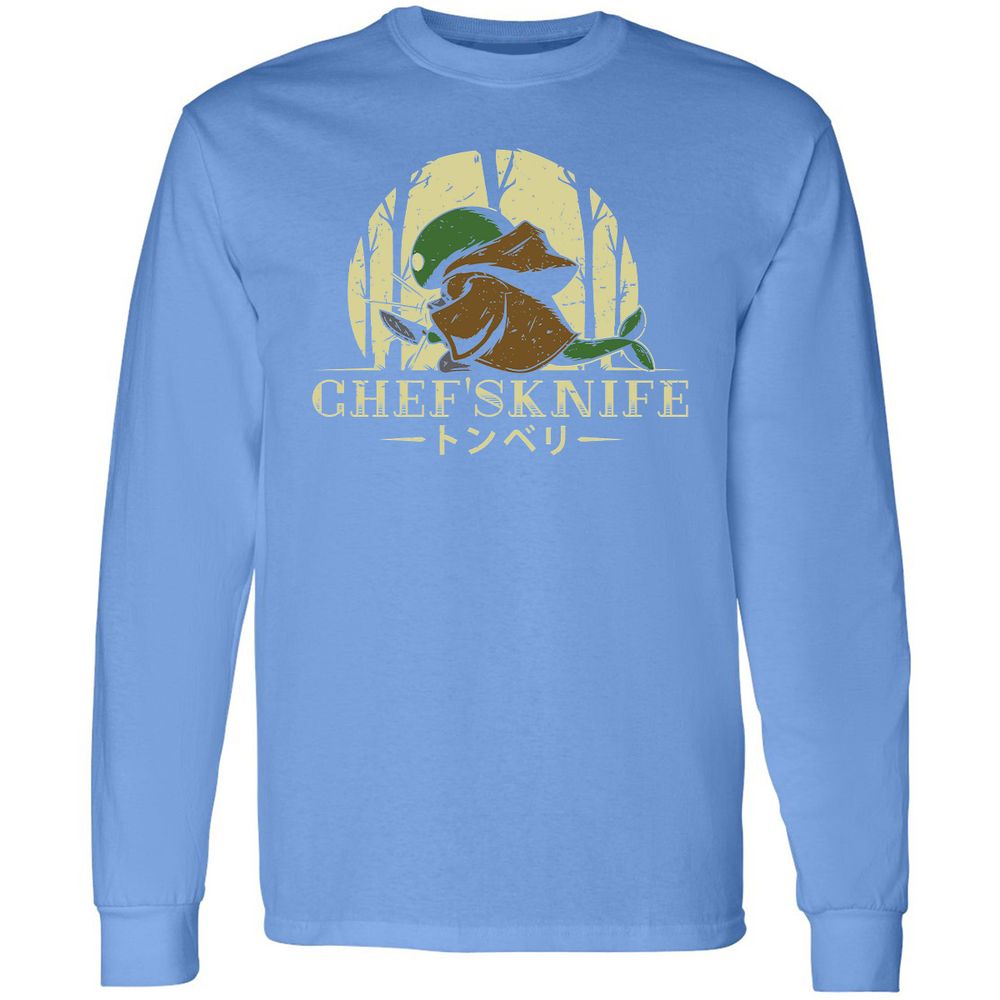 Long Sleeve T-Shirt - XKT67RTD - Carolina Blue - 12