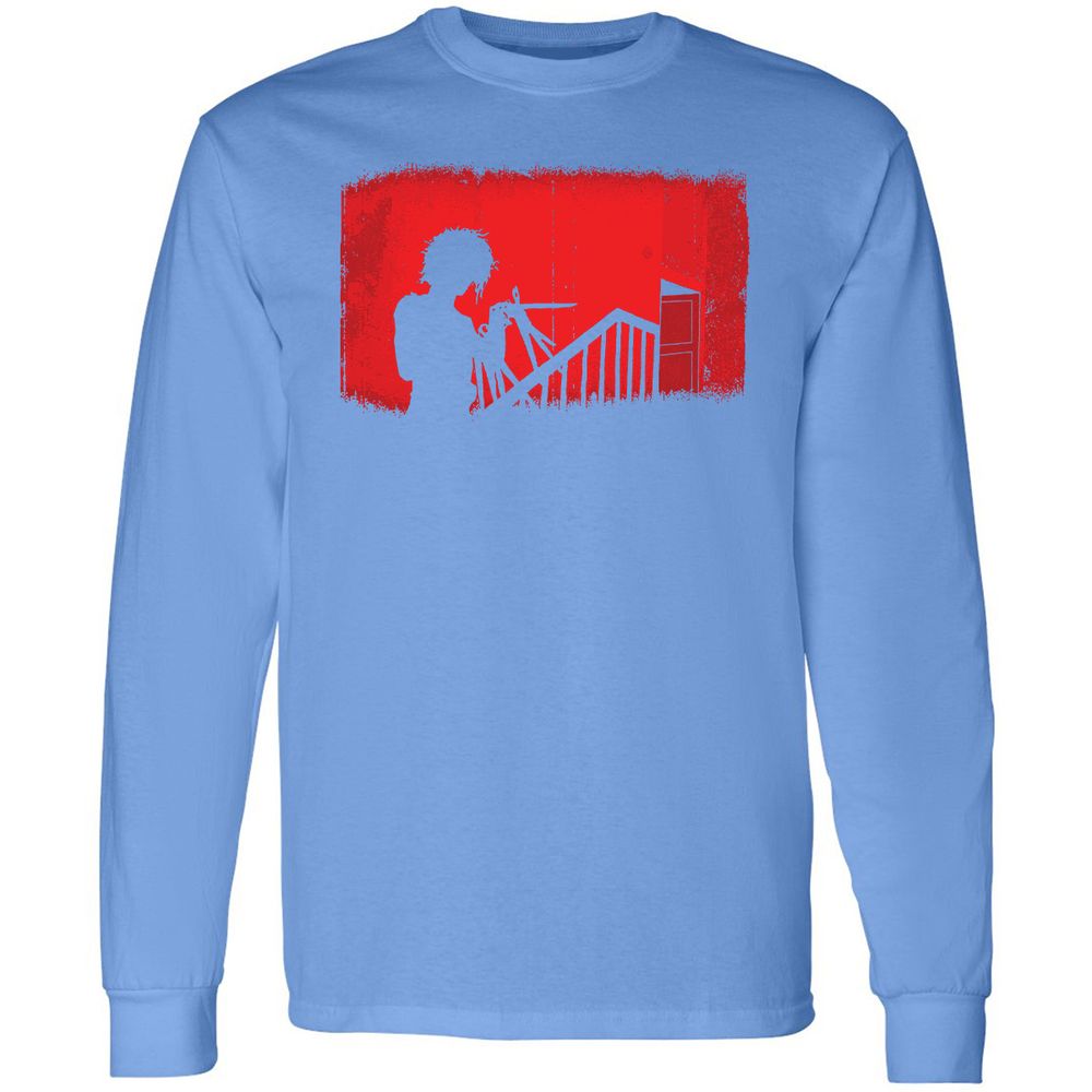 Long Sleeve T-Shirt - EERSAJDF - Carolina Blue - 12