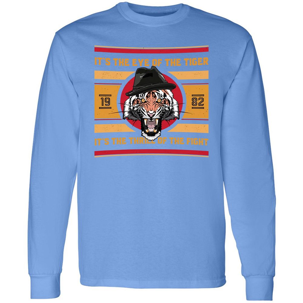 Long Sleeve T-Shirt - HLJWHJKL - Carolina Blue - 12