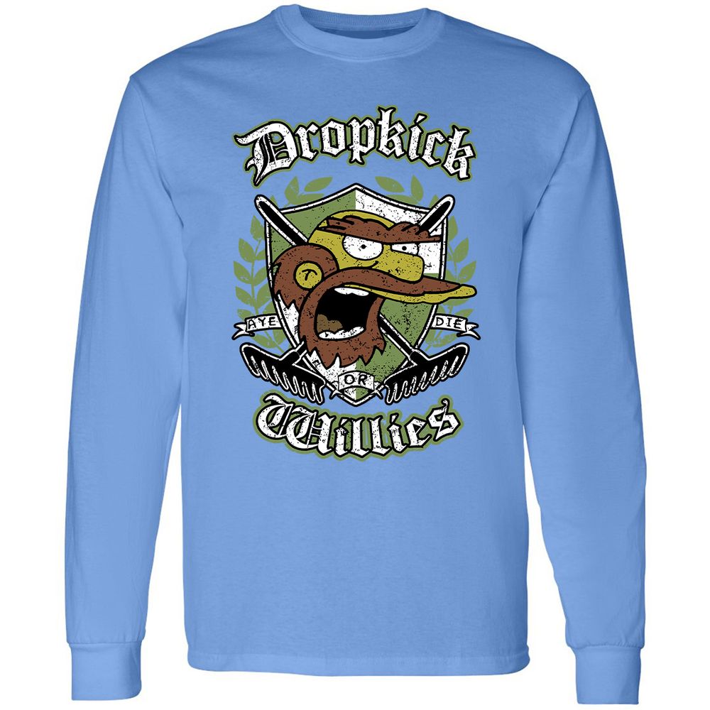 Long Sleeve T-Shirt - M75NPY72 - Carolina Blue - 12