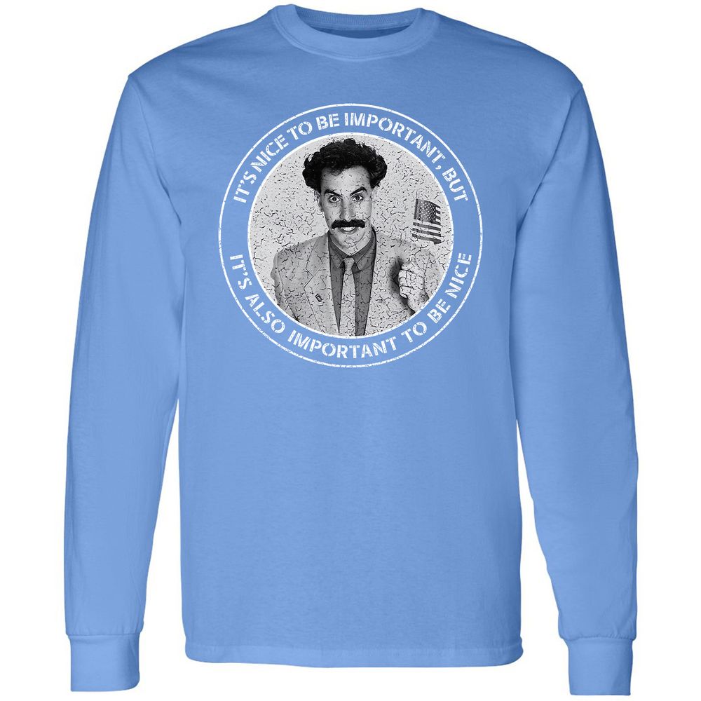 Long Sleeve T-Shirt - PYGTDRTT - Carolina Blue - 12