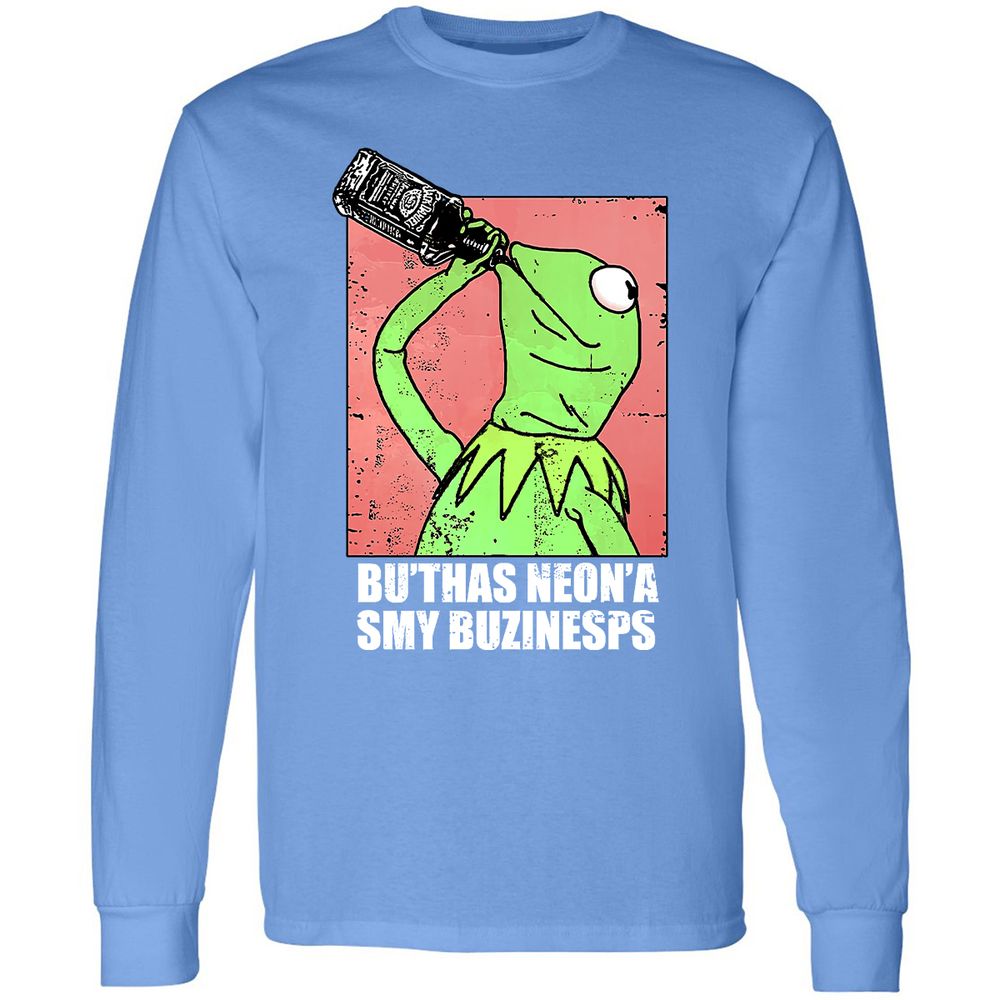 Long Sleeve T-Shirt - KYNBM7JG - Carolina Blue - 12