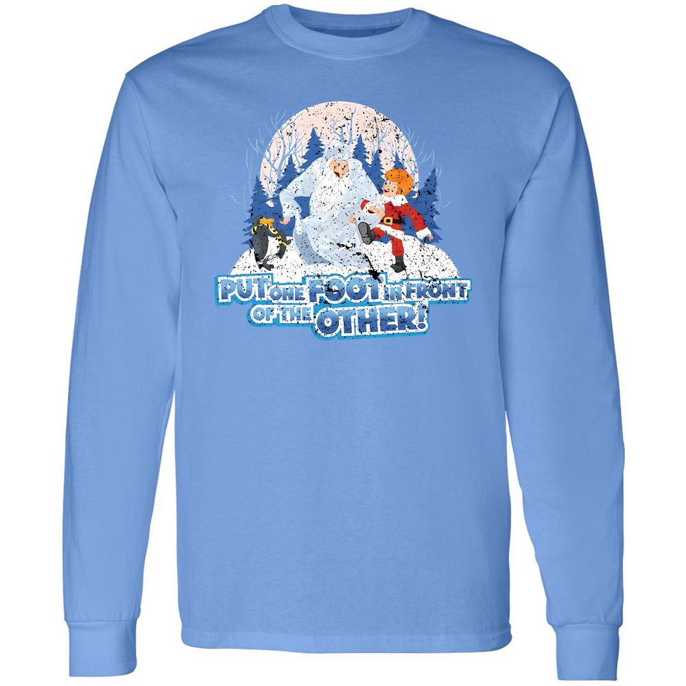 Long Sleeve T-Shirt - T162D9DQ - Carolina Blue - 12