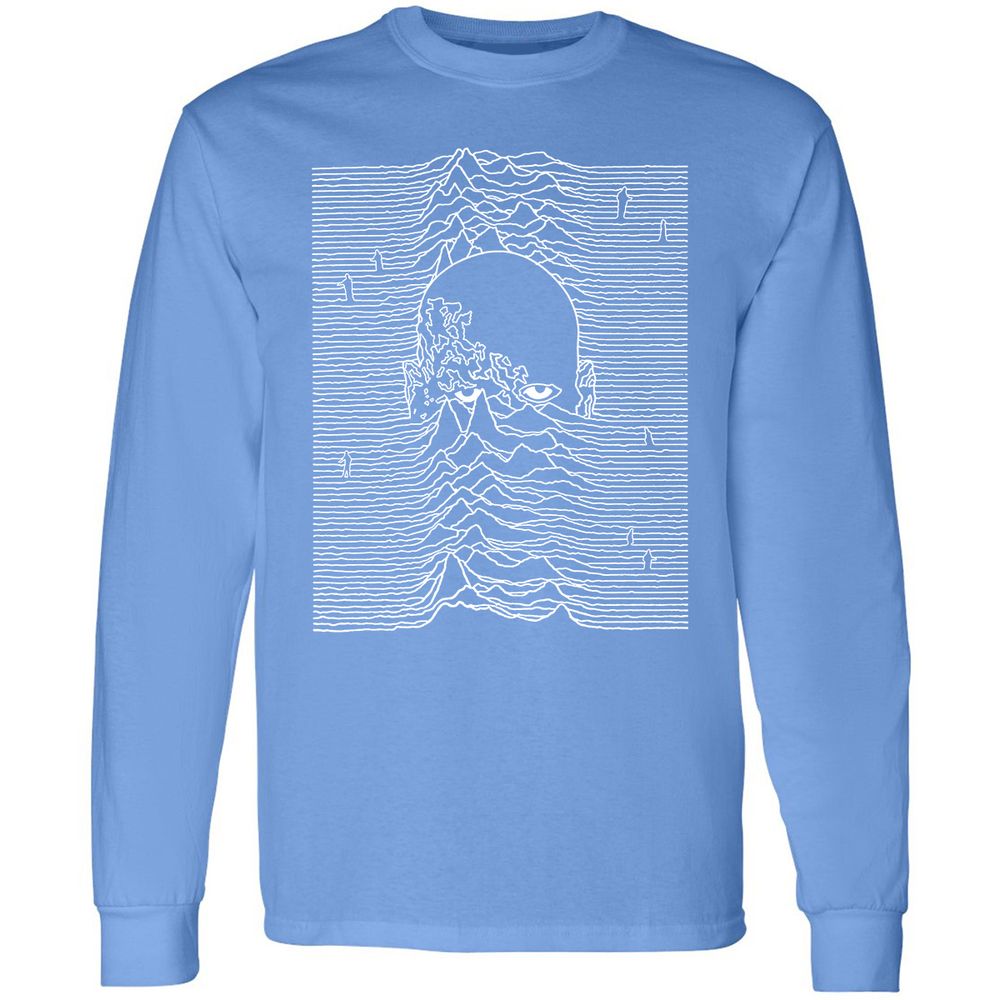 Long Sleeve T-Shirt - 5KRPSV7P - Carolina Blue - 12