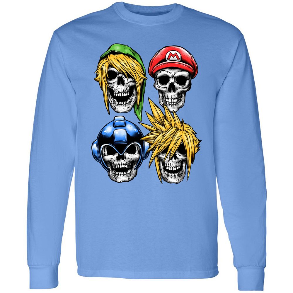 Long Sleeve T-Shirt - WGE2Y9FT - Carolina Blue - 12
