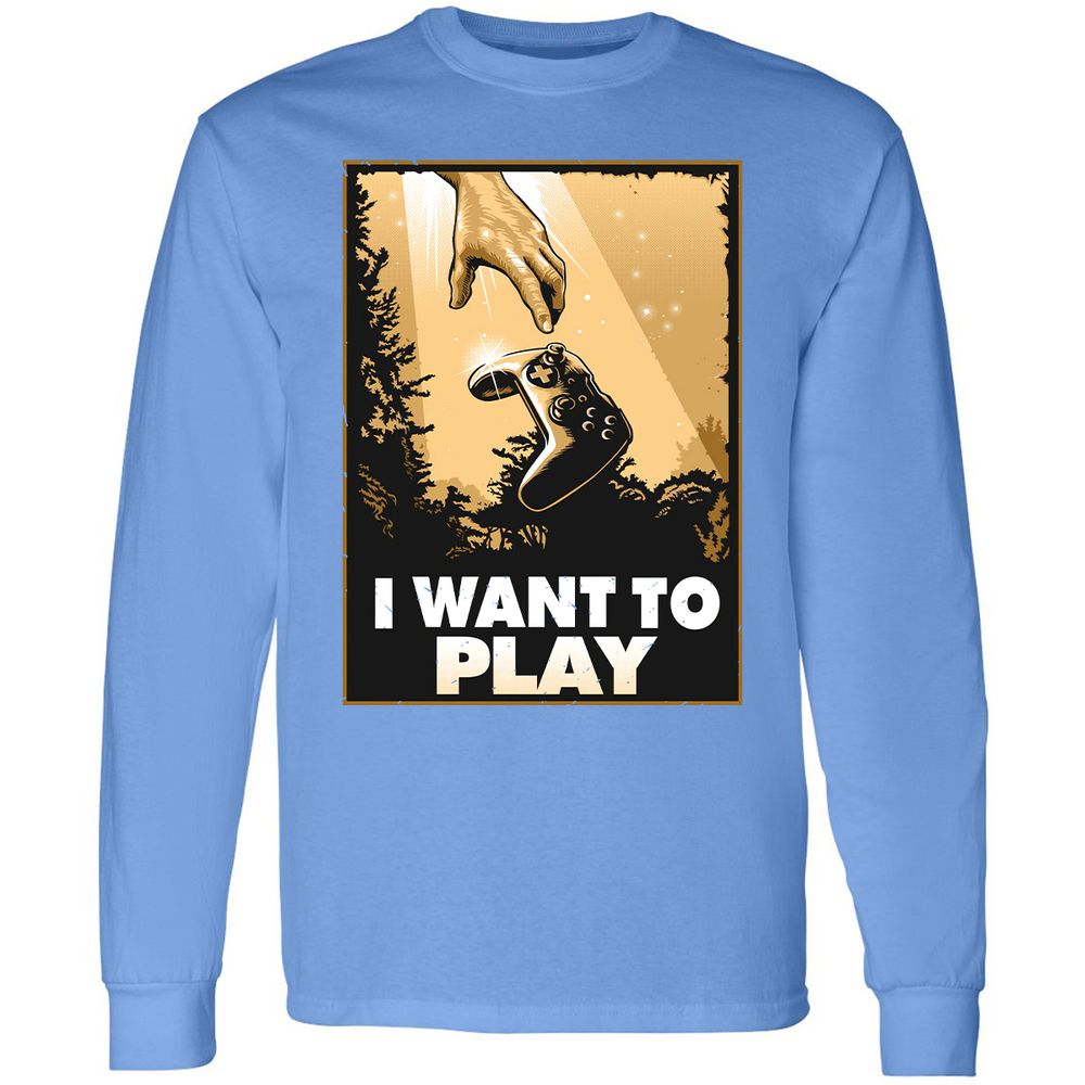 Long Sleeve T-Shirt - 3ETH3SHF - Carolina Blue - 12