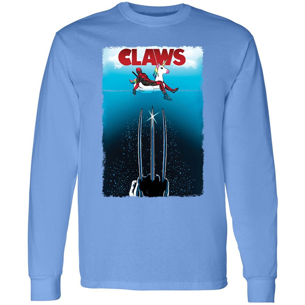 Long Sleeve T-Shirt - 9D9MVPFU - Carolina Blue - 12