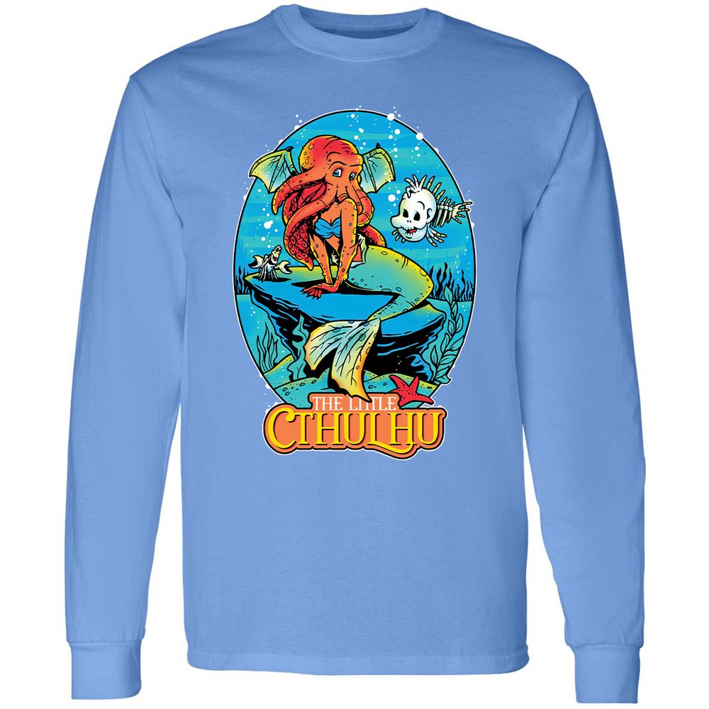 Long Sleeve T-Shirt - TQNR2KMW - Carolina Blue - 12