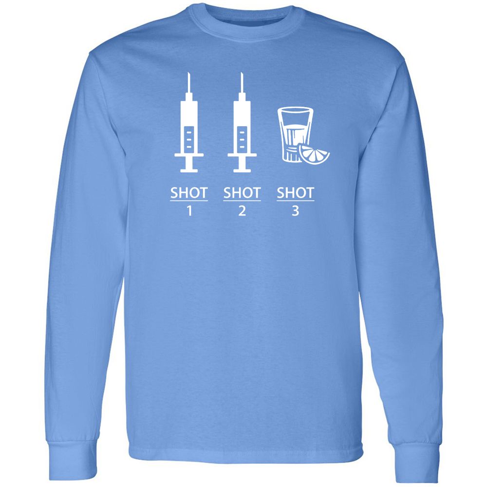 Long Sleeve T-Shirt - PCLKGBSJ - Carolina Blue - 12