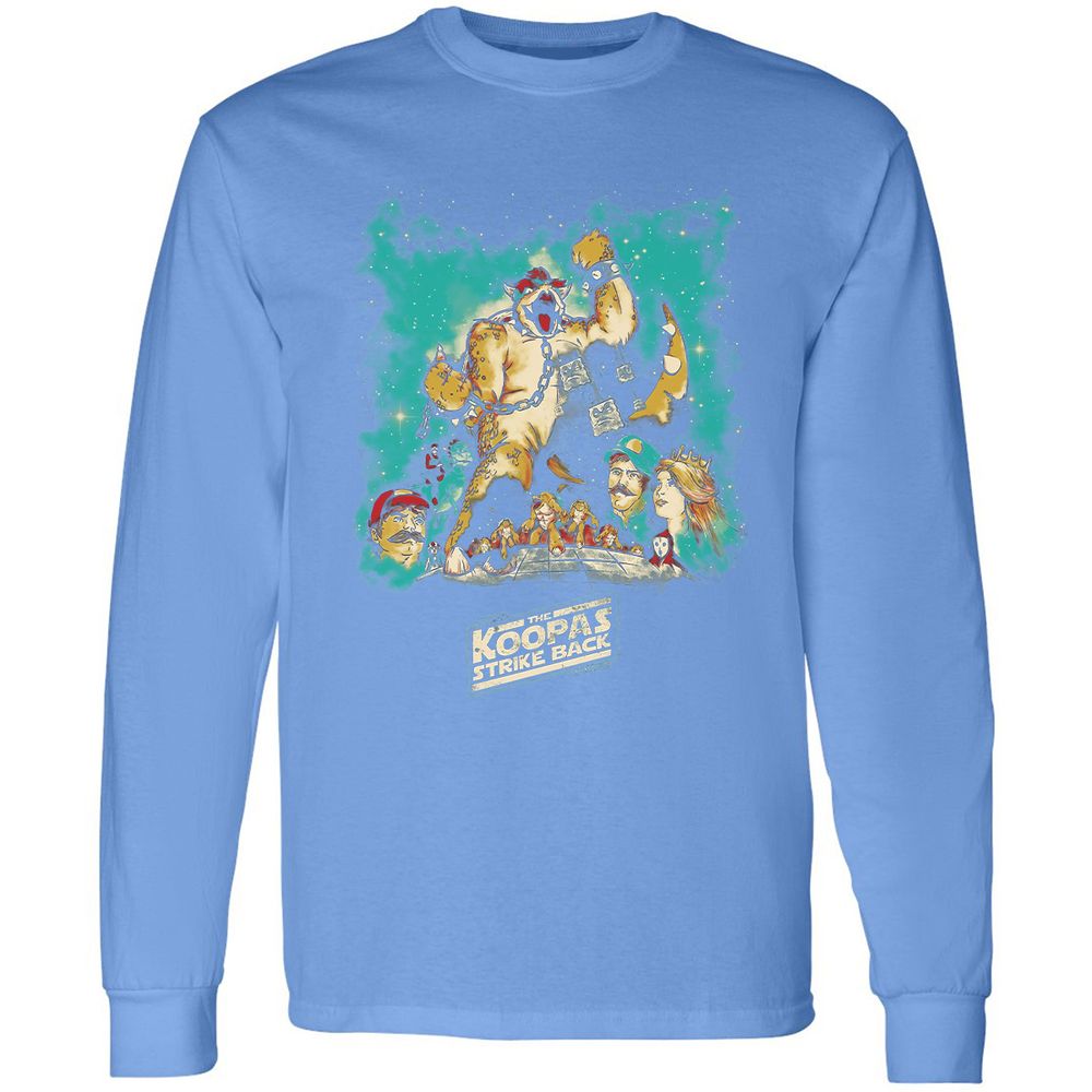 Long Sleeve T-Shirt - A1R6EWCD - Carolina Blue - 12