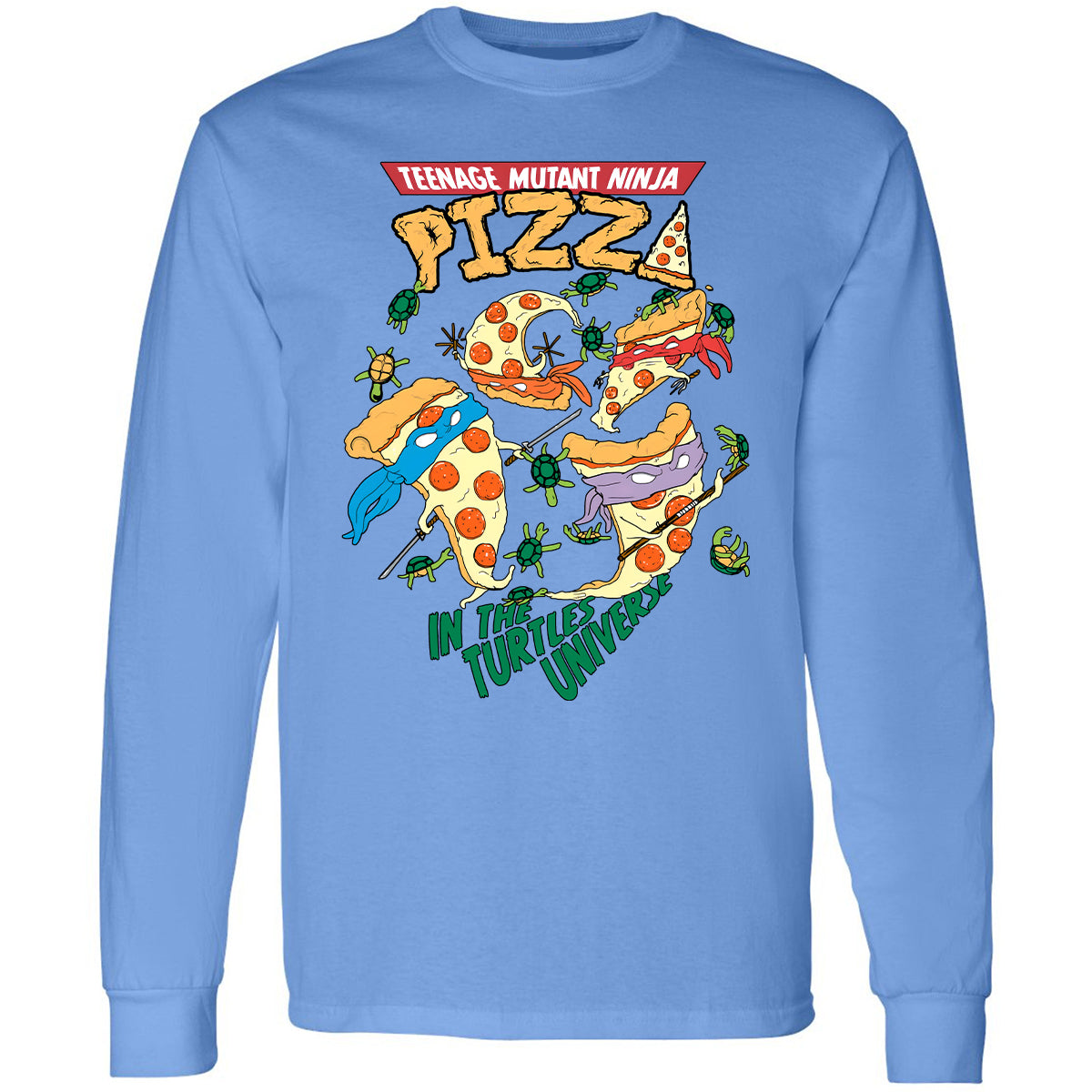 Long Sleeve T-Shirt - Q33WE7RH - Carolina Blue - 12