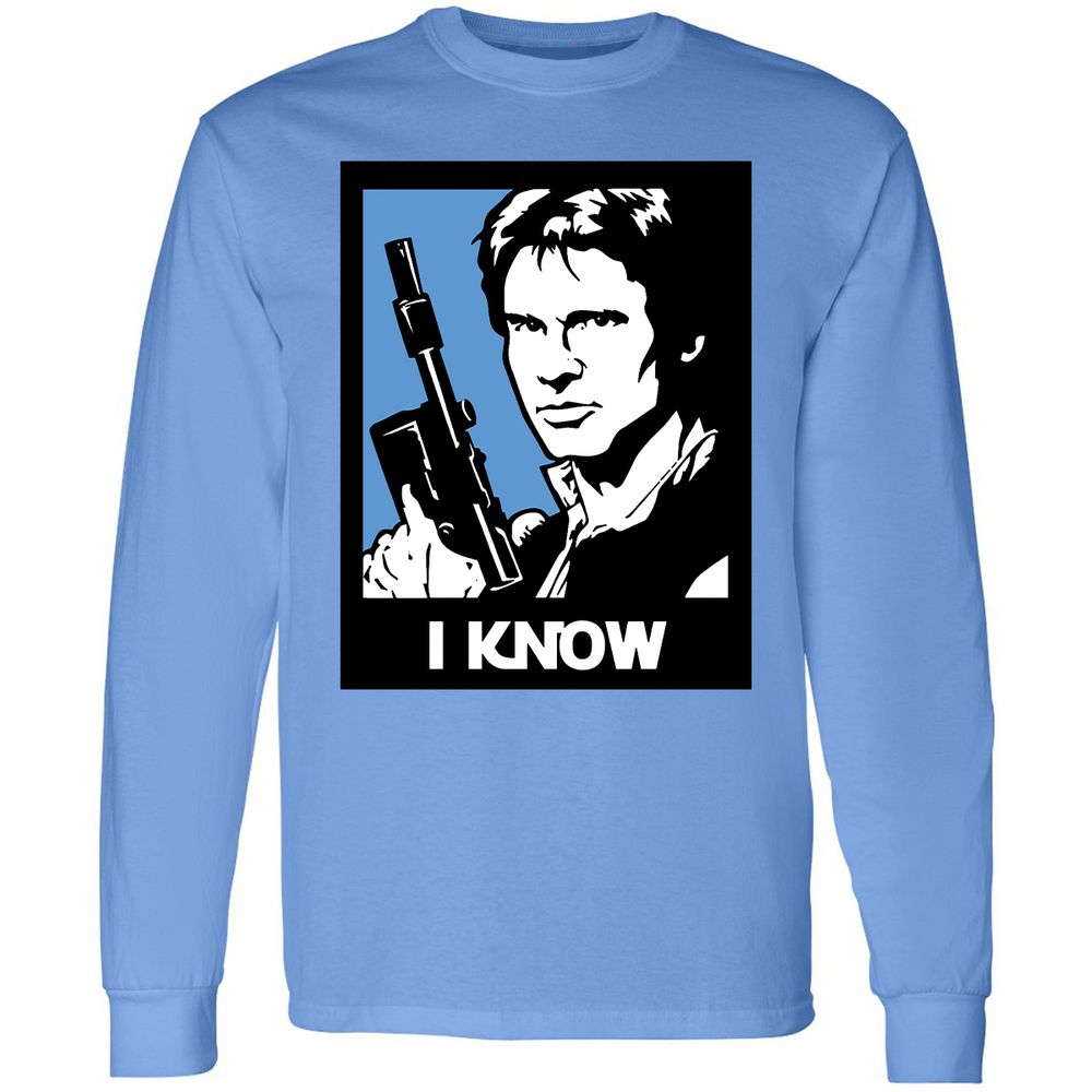 Long Sleeve T-Shirt - ADHCWV9S - Carolina Blue - 12