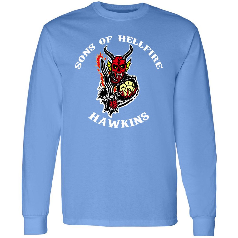 Long Sleeve T-Shirt - R9D4L4SD - Carolina Blue - 12