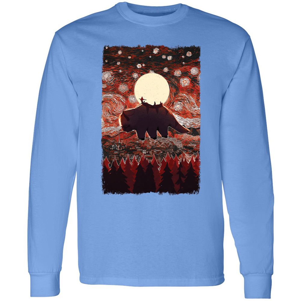 Long Sleeve T-Shirt - 4UCDT848 - Carolina Blue - 12