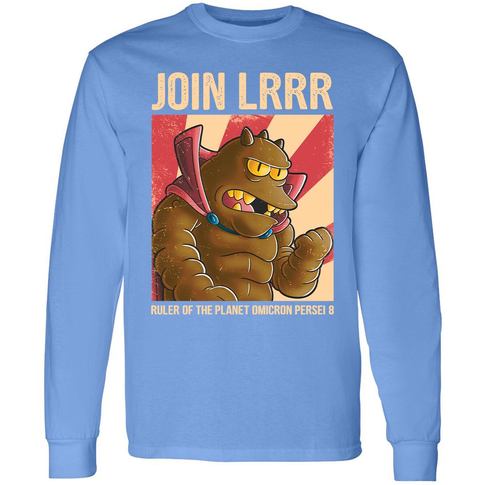 Long Sleeve T-Shirt - F9A7HSAJ - Carolina Blue - 12