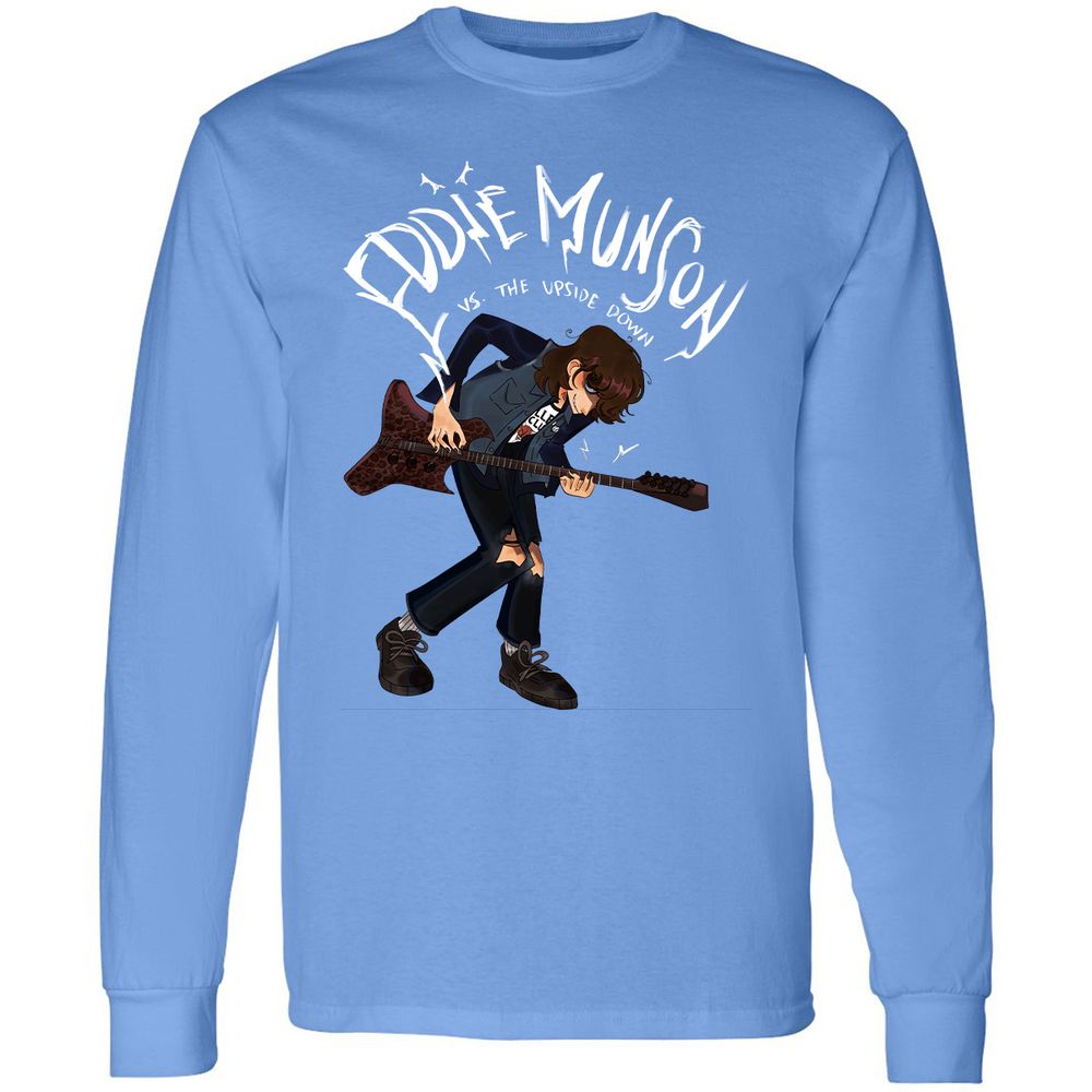 Long Sleeve T-Shirt - 7N1WURP2 - Carolina Blue - 12