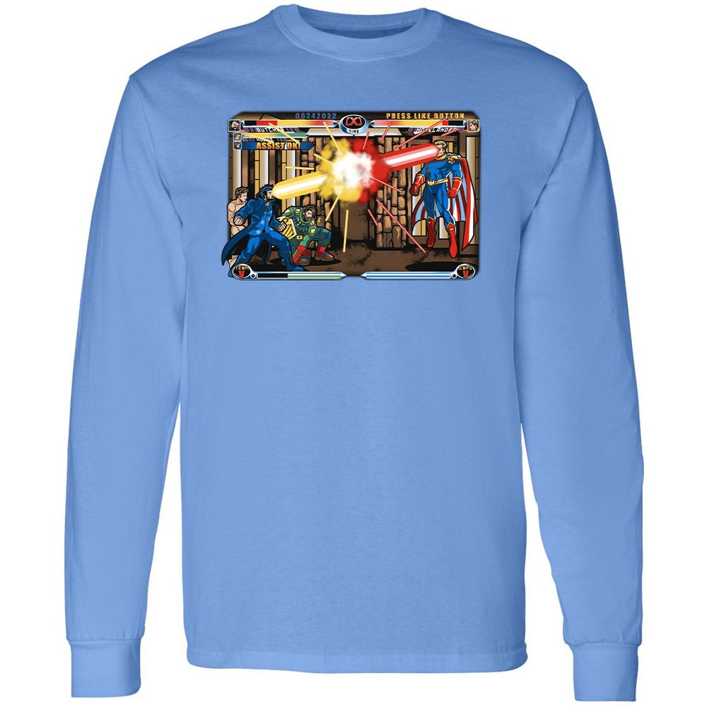 Long Sleeve T-Shirt - 6C6R6PWY - Carolina Blue - 12