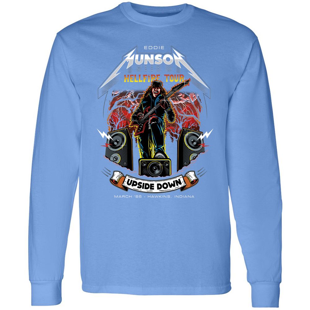 Long Sleeve T-Shirt - MVSTPU5Z - Carolina Blue - 12