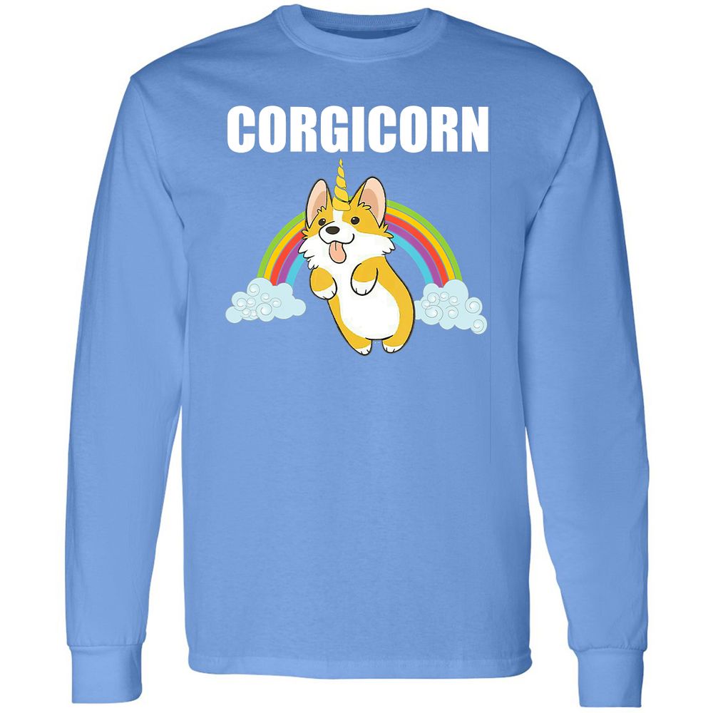 Long Sleeve T-Shirt - U36QR577 - Carolina Blue - 12