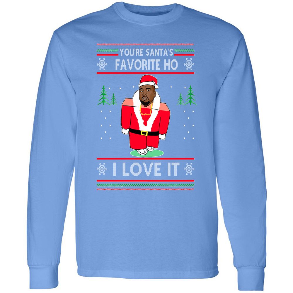 Long Sleeve T-Shirt - M9PGH5YL - Carolina Blue - 12