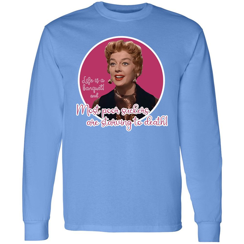 Long Sleeve T-Shirt - 6BZ57KLD - Carolina Blue - 12