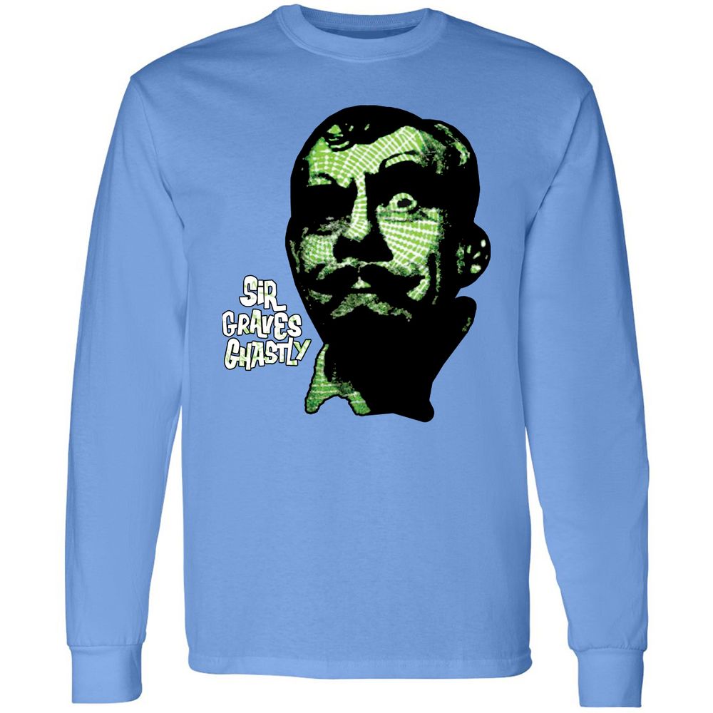 Long Sleeve T-Shirt - QBUNP5UJ - Carolina Blue - 12