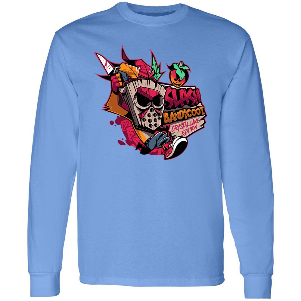 Long Sleeve T-Shirt - FLMZM9L1 - Carolina Blue - 12
