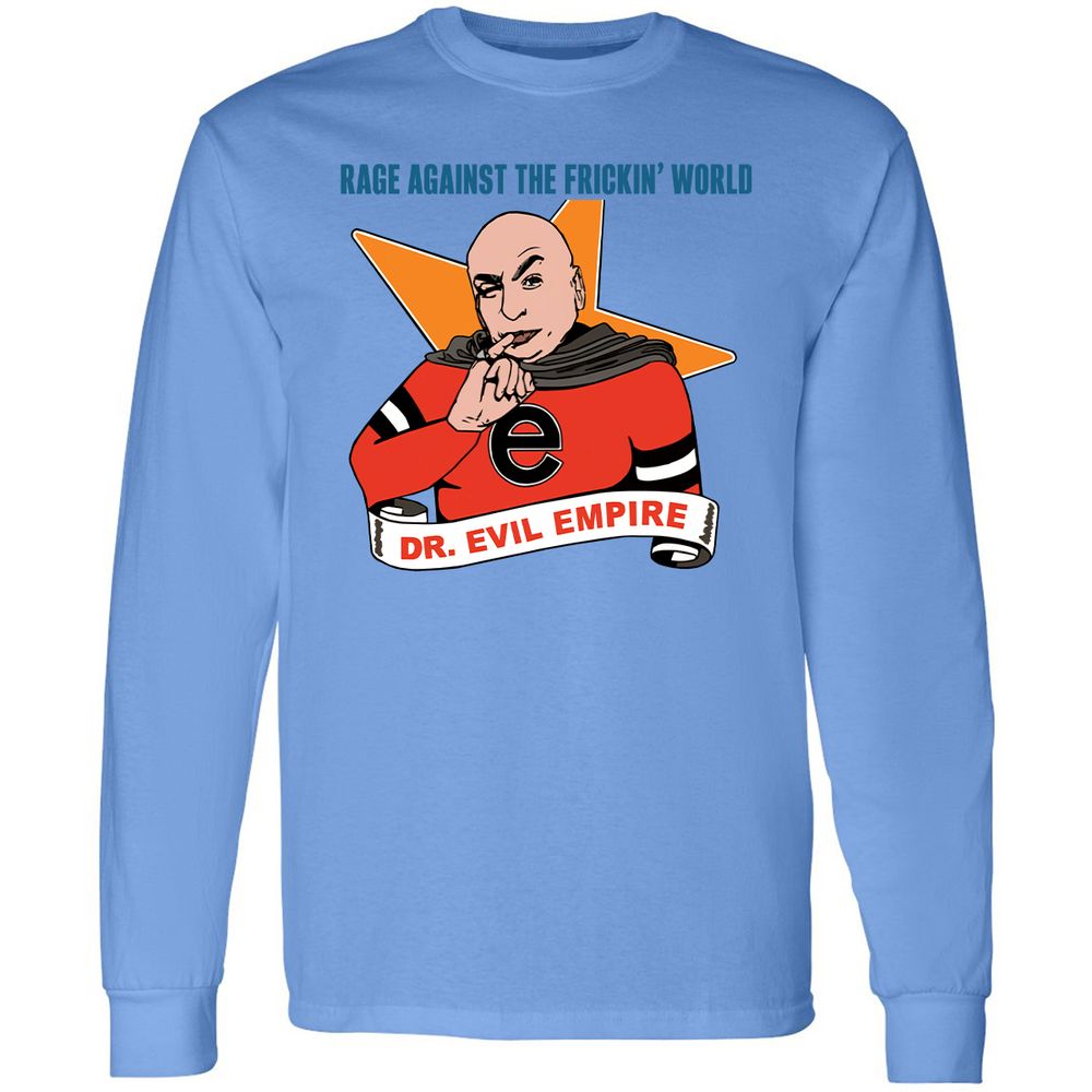 Long Sleeve T-Shirt - ZLTYEHKJ - Carolina Blue - 12