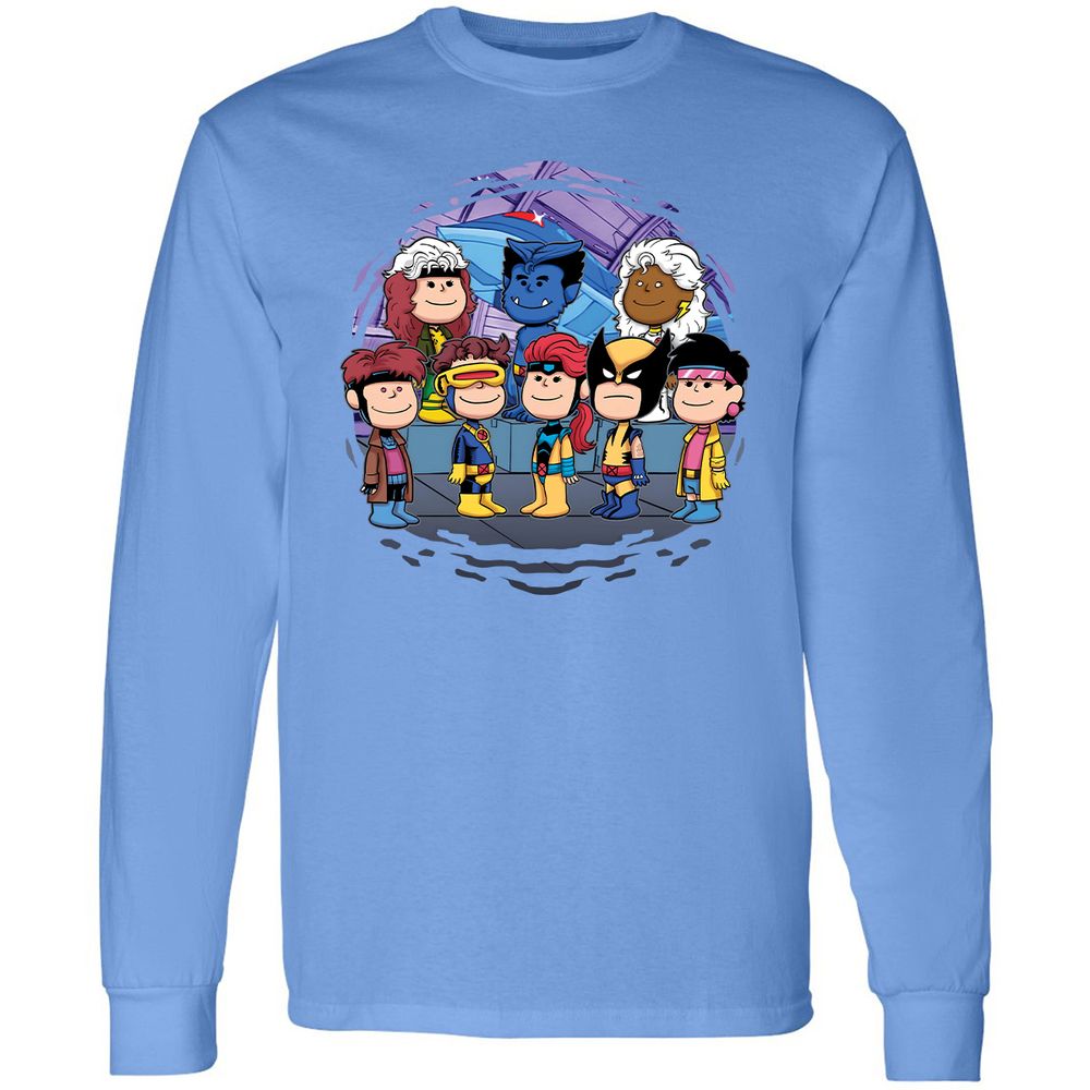 Long Sleeve T-Shirt - M396MJWE - Carolina Blue - 12