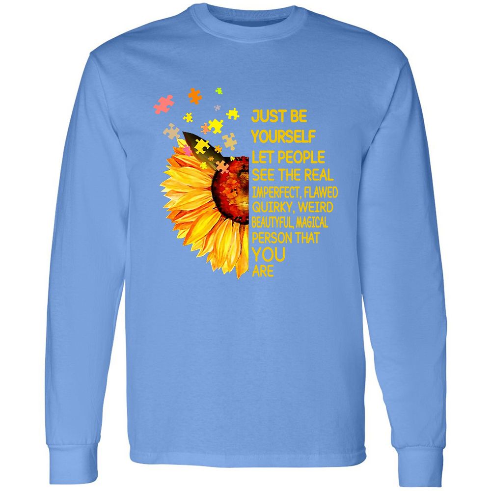 Long Sleeve T-Shirt - MAKLJ3A1 - Carolina Blue - 12