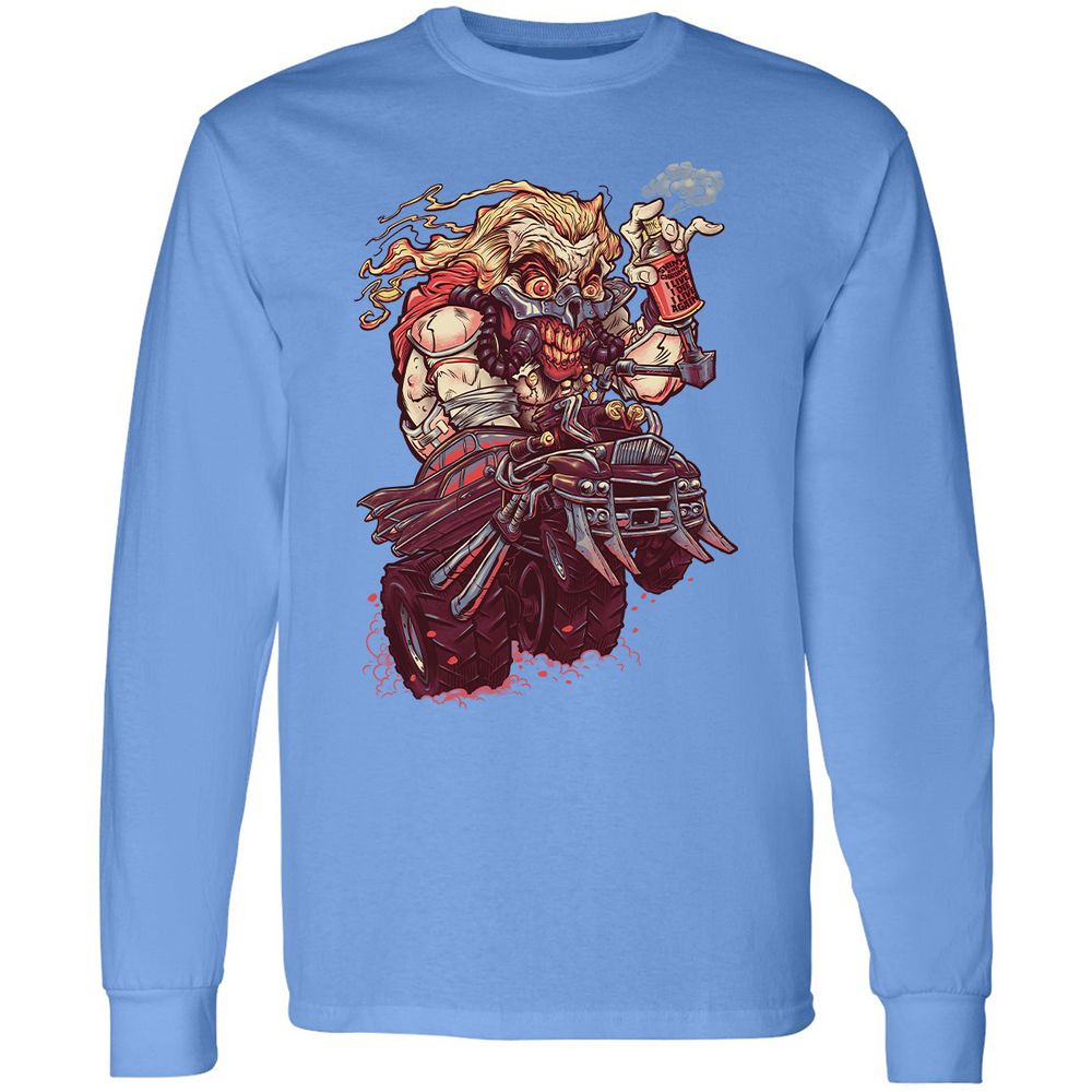 Long Sleeve T-Shirt - NFW74JVA - Carolina Blue - 12