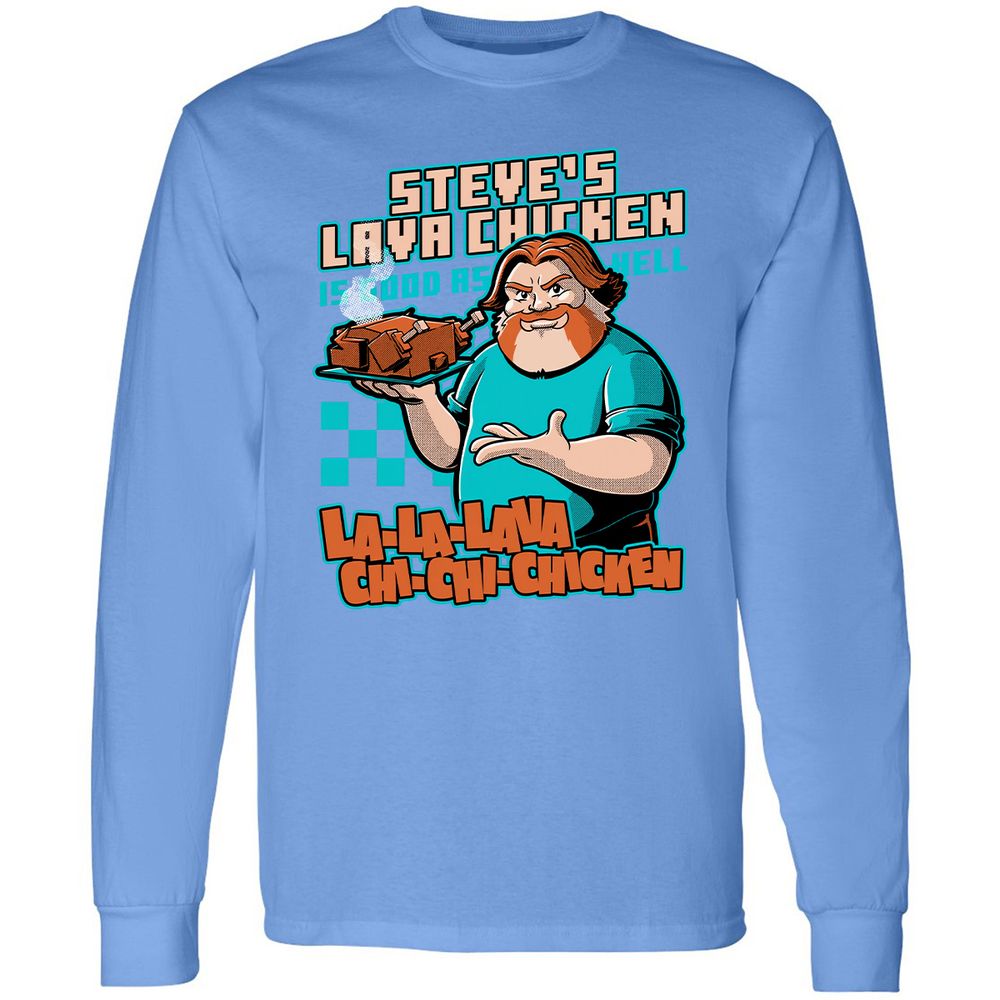 Long Sleeve T-Shirt - FR25BJXF - Carolina Blue - 12