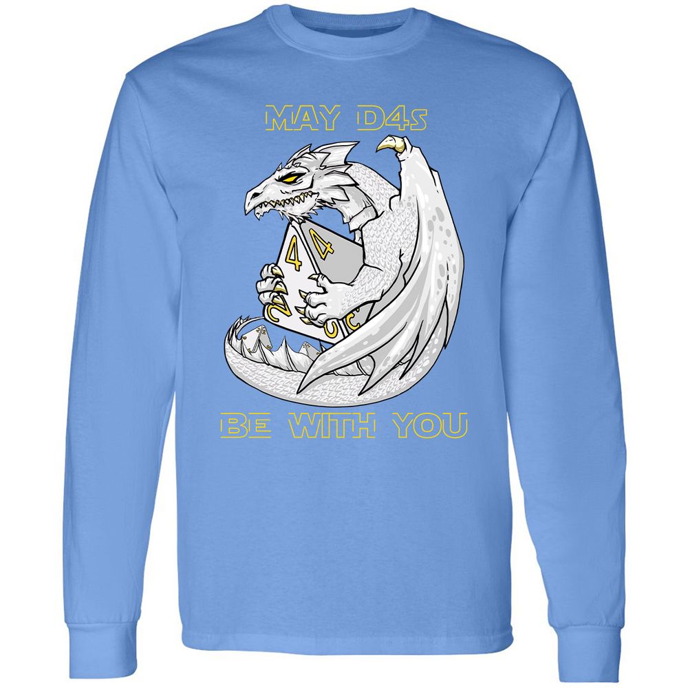 Long Sleeve T-Shirt - KALFJ5DY - Carolina Blue - 12