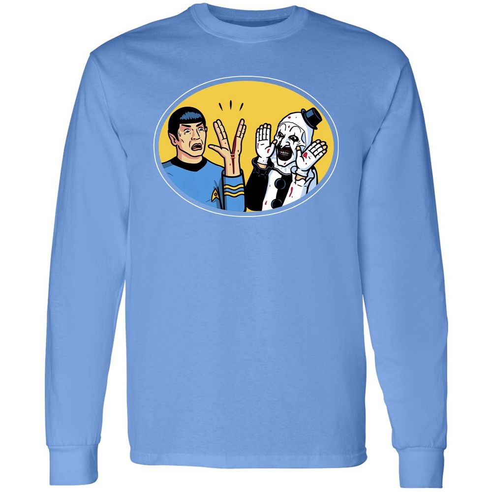 Long Sleeve T-Shirt - VJ56G9VU - Carolina Blue - 12
