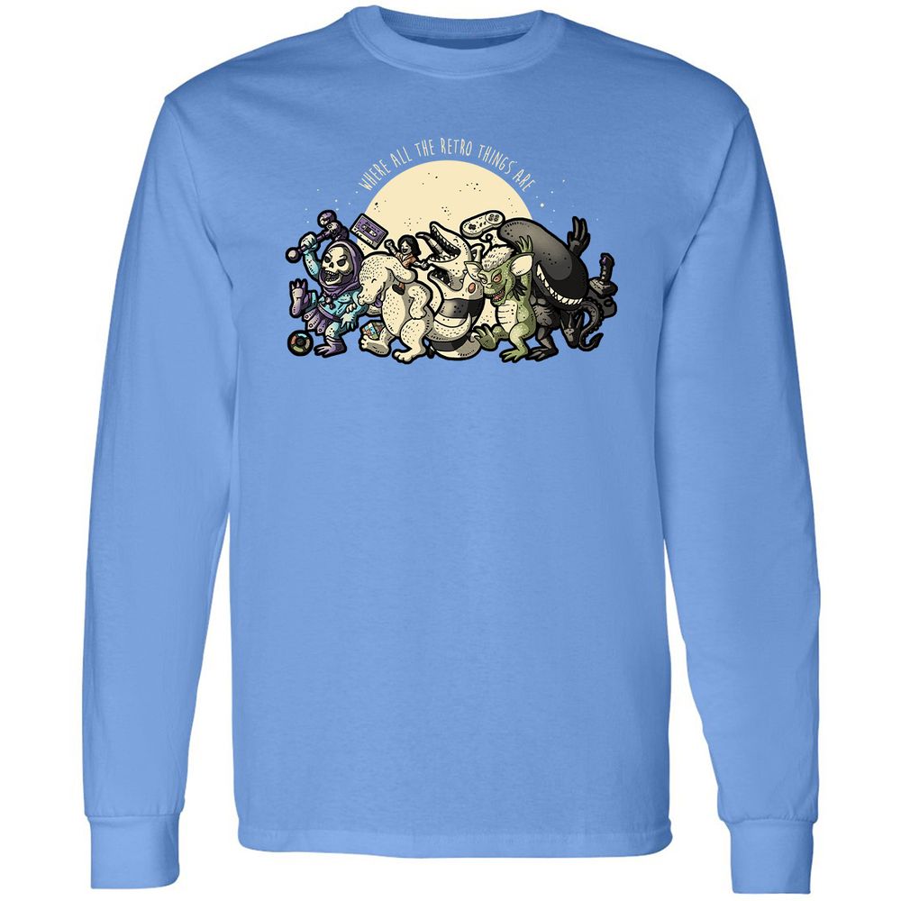 Long Sleeve T-Shirt - 7MLXA5K7 - Carolina Blue - 12